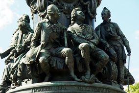 monument of Catherine 2 in St. Petersburg