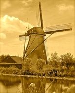 Windmill in Holland