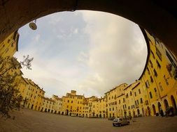 City Arch in Tuscany in Italy