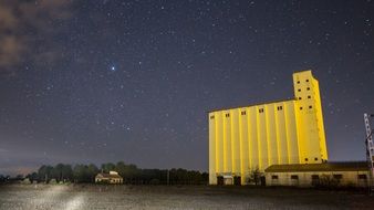 High Building at night