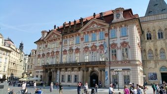 Town Hall in the town square