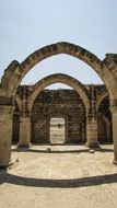 gothic church ruins in Ayios Sozomenos