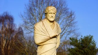 Statue man in Garden