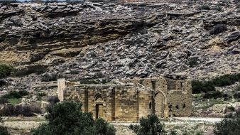 ruins of a church in Ayios Sozomenos