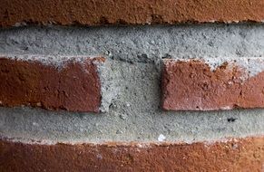 Bricks column closeup