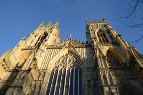 York Minster сhurch low angle view