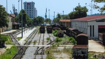 Urban Railway Station