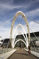 South Wharf Bridge in Melbourne