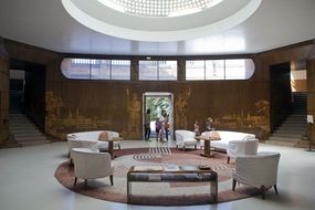 domed lantern-light Eltham Palace in South London