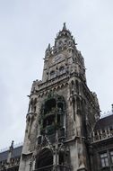 gothic historic building in munich