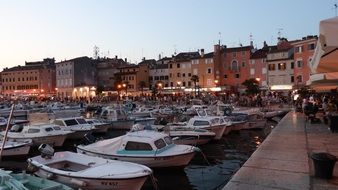 Beautiful Rovinj in Croatia