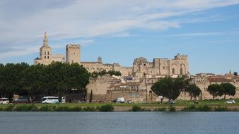 Palais des papes in Avignon, France