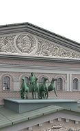 Bolshoi Theater in Moscow destails