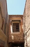 windows in an old building