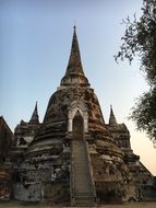 ancient temple in ayyutthaya