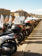 Florence Street moped parking