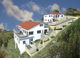 house design on the mountain