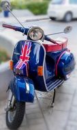 Italian Vespa scooter
