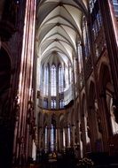 Corridor in Cologne Cathedral