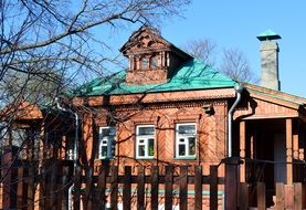 Russian cottage house