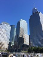 cityscape of The New York Skyline