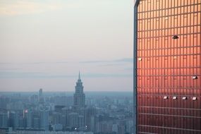 Skyline of Moscow