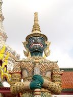 colorful buddha statue in thailand