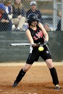 swing in softball