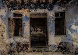 interior of Old Abandoned House