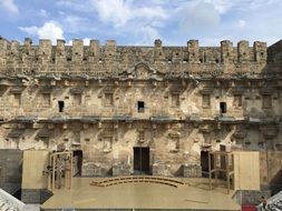 Roman theatre ruin, Turkey, Aspendos