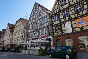Old fachwerkhaus in old town