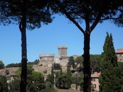 medieval fortress in Gulf of Baratti