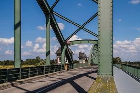 Bascule Bridge in Friedrichstadt