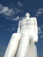 large sedentary monument