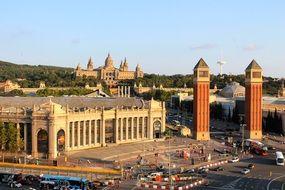 building of National Art Museum of Catalonia