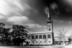 Church Black White photo