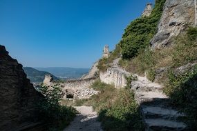 dilapidated ruins masonry