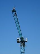 construction crane against the sky