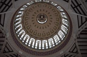 Dome of the Central Market in Valencia