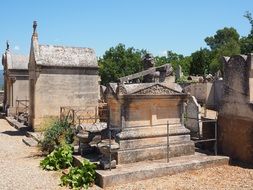 old commemorate cemetery