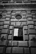 Window on a Stone wall