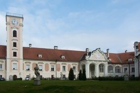 architecture of castle in Lamberg