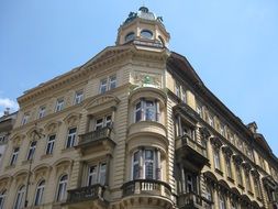 building with European architecture