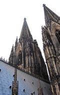 Cologne Cathedral with a double tower