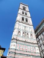 marble tower in florence