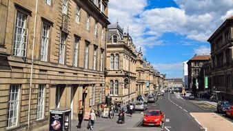 Edinburgh in spring, Scotland