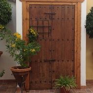 old spanish door