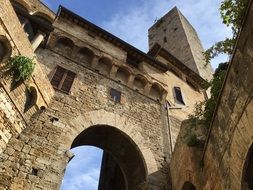 Old town of Italy