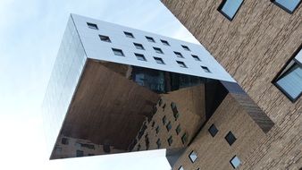 Mirror facade of the building Berlin