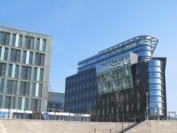 building with a glass facade in Berlin